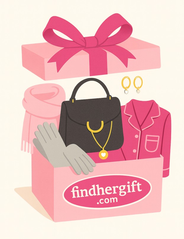 Woman receiving a thoughtful gift